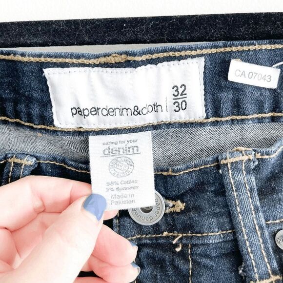 Paper Denim & Cloth Womens Denim Jeans Skinny Blue Wash Size 32 - Picture 6 of 10